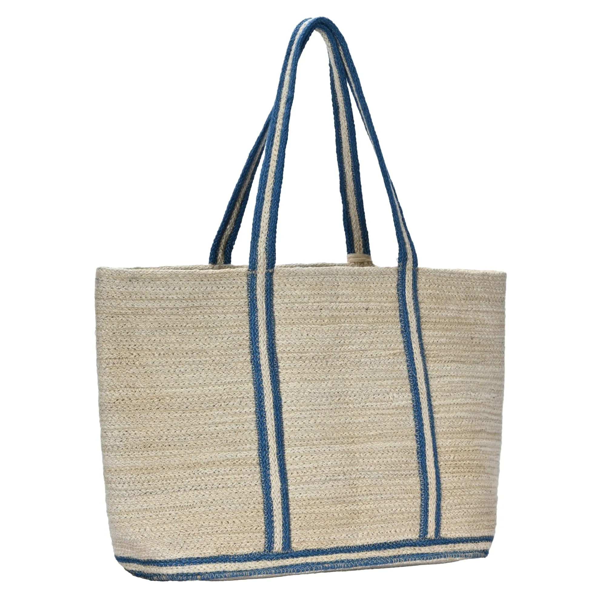 BGAIN233 Anya Boho Pattern Jute Tote Bag