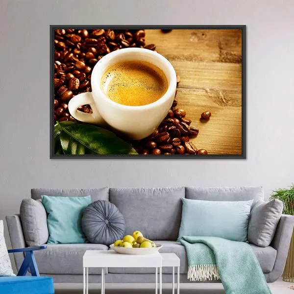 Coffee Espresso Canvas Wall Art