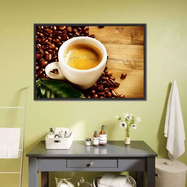 Coffee Espresso Canvas Wall Art