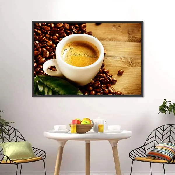 Coffee Espresso Canvas Wall Art