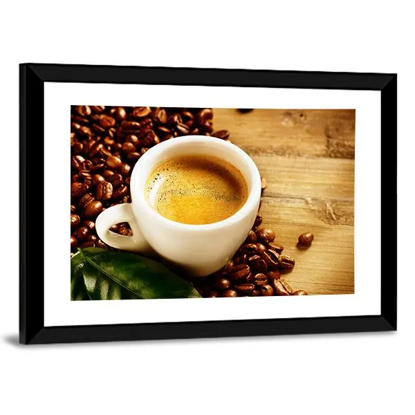 Coffee Espresso Canvas Wall Art