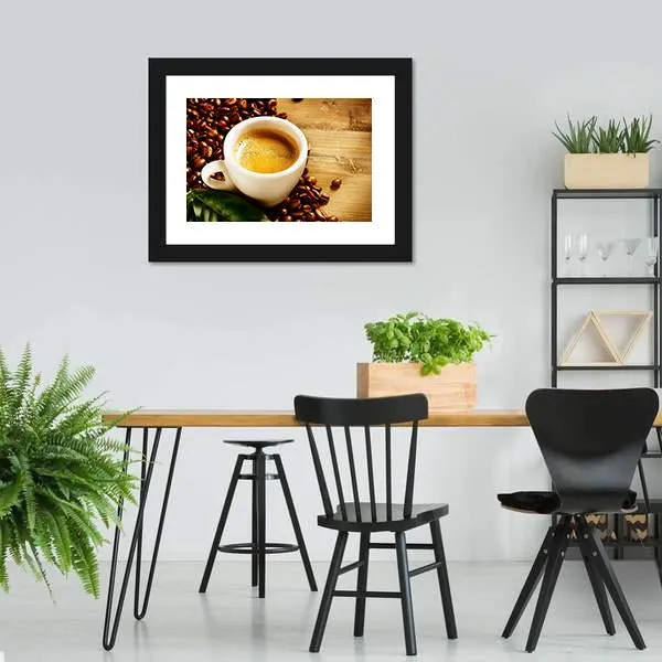 Coffee Espresso Canvas Wall Art