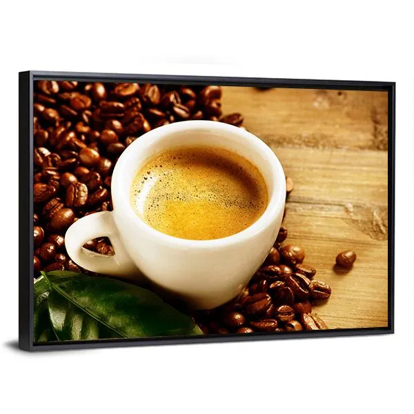 Coffee Espresso Canvas Wall Art
