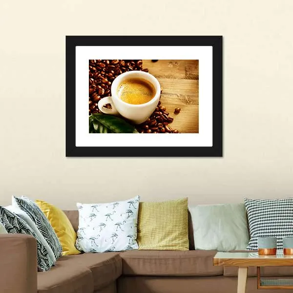 Coffee Espresso Canvas Wall Art