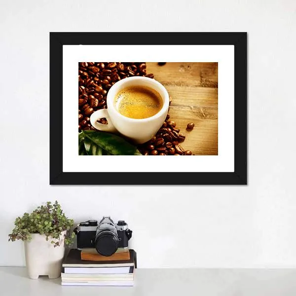 Coffee Espresso Canvas Wall Art