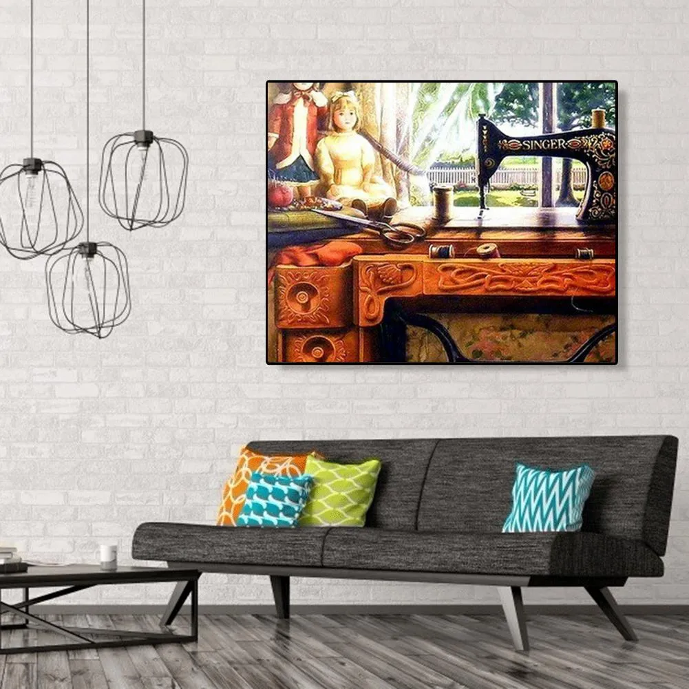 Indoor-Paint By Numbers 50*40cm