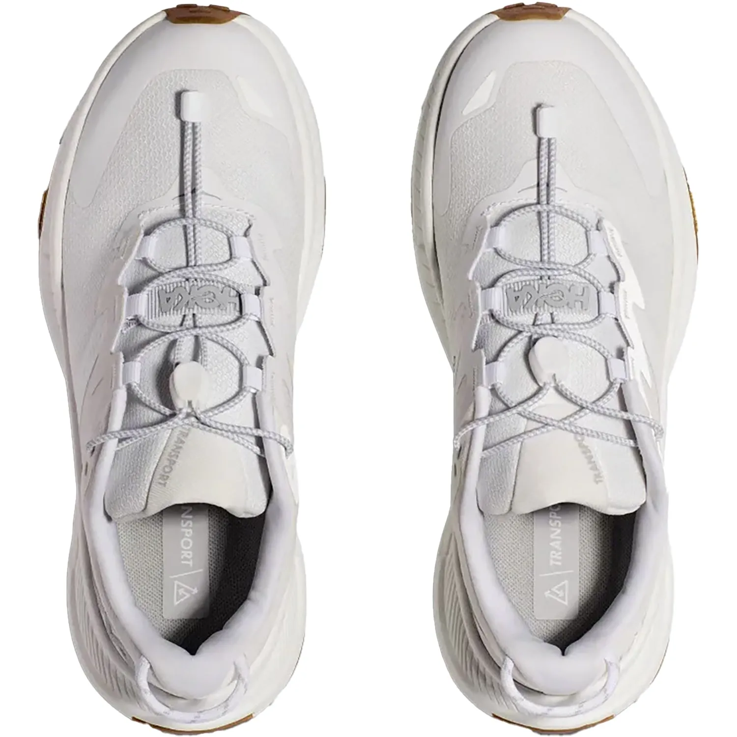 Men's Hoka Transport White/White Mesh