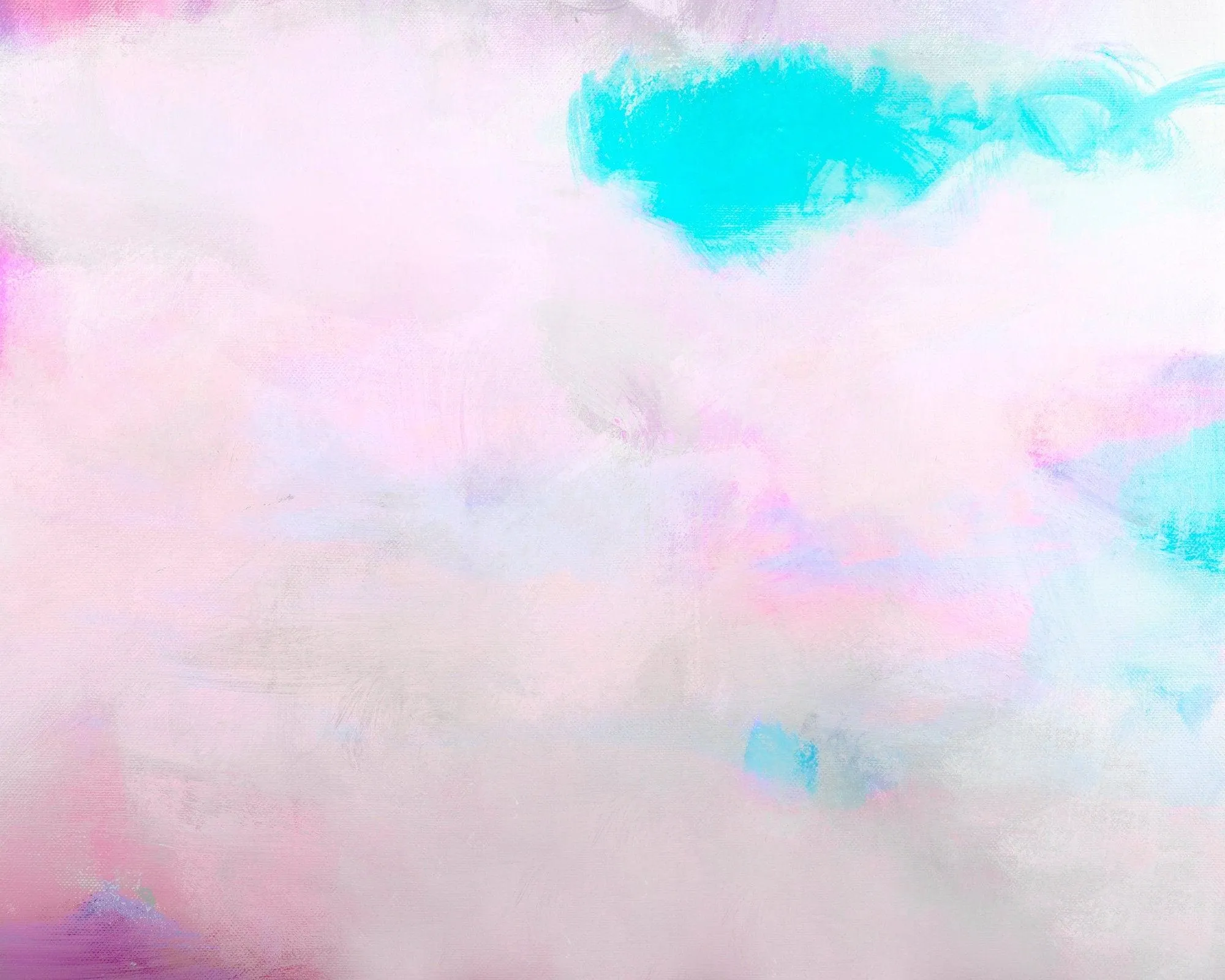 Pink clouds wall art extra large abstract print, Blush Canvas Print, White Home Decor, Vibrant and colorful abstract painting