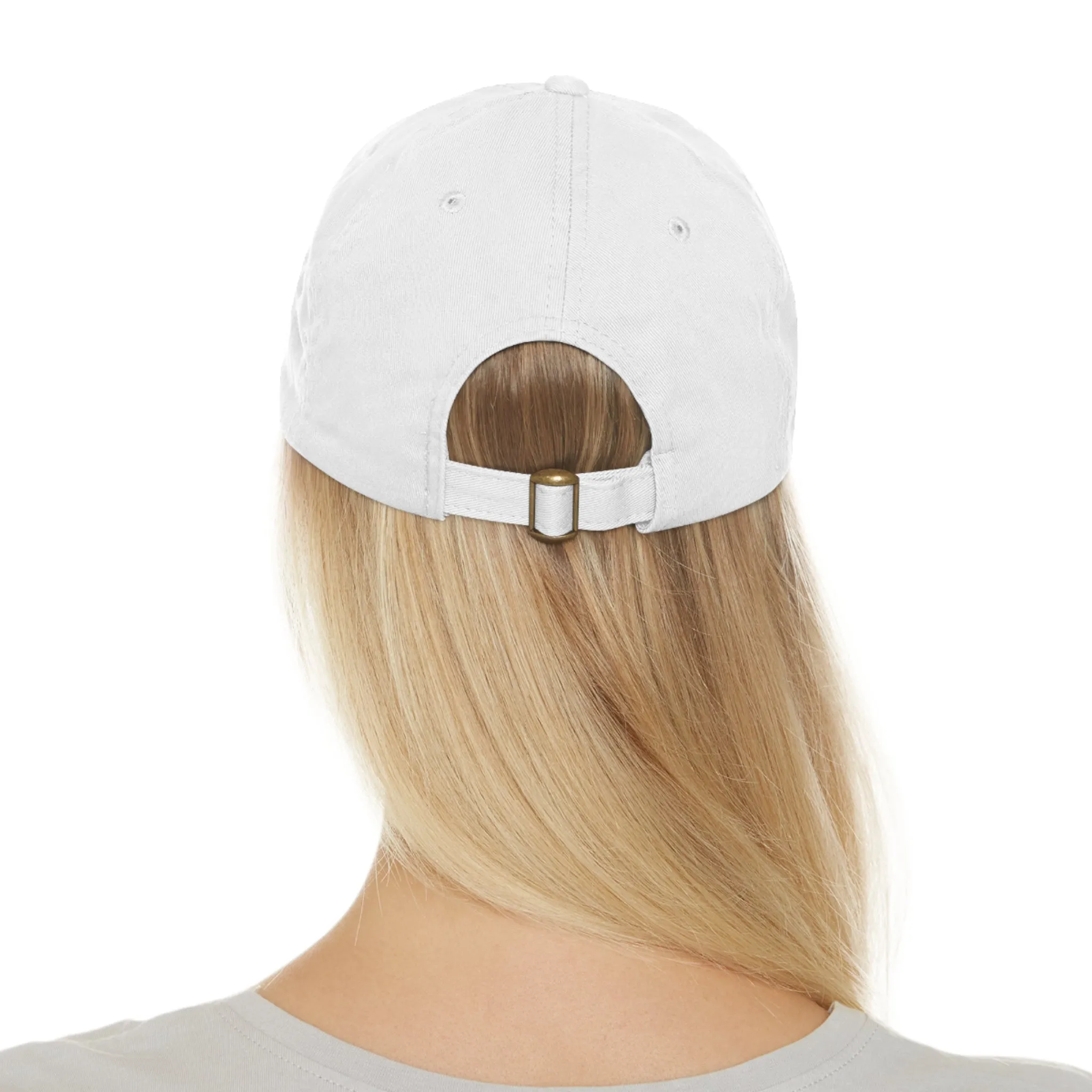 "Obey" - Hat with Leather Patch (Round)