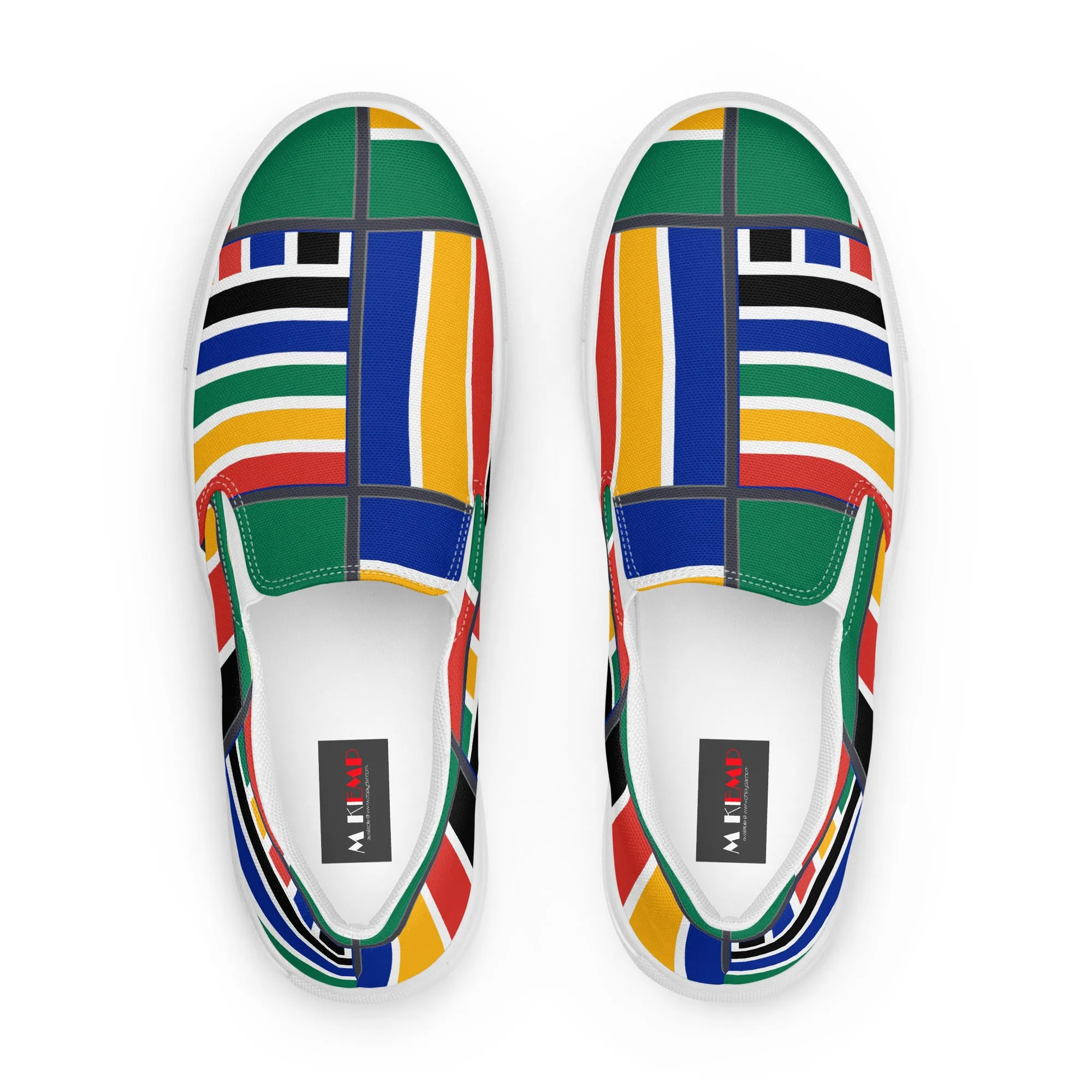 Rainbow Nation Women’s slip-on canvas shoes