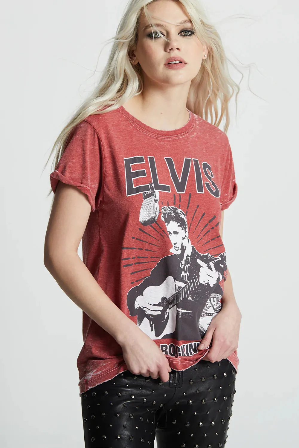 Recycled Karma Elvis Good Rockin' Tonight Tee