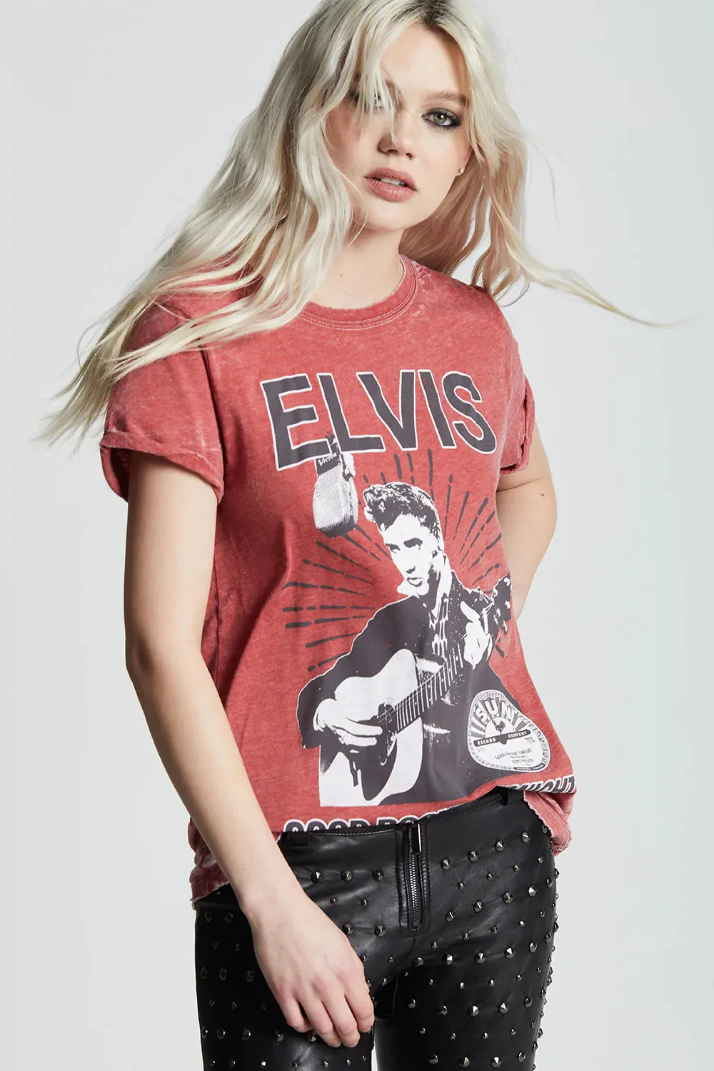 Recycled Karma Elvis Good Rockin' Tonight Tee