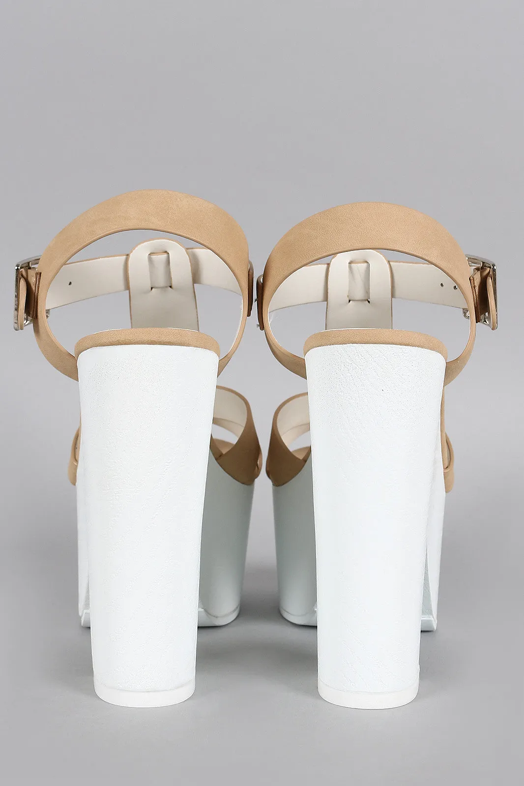 Speed Limit 98 Summer Chunky Platform Heel