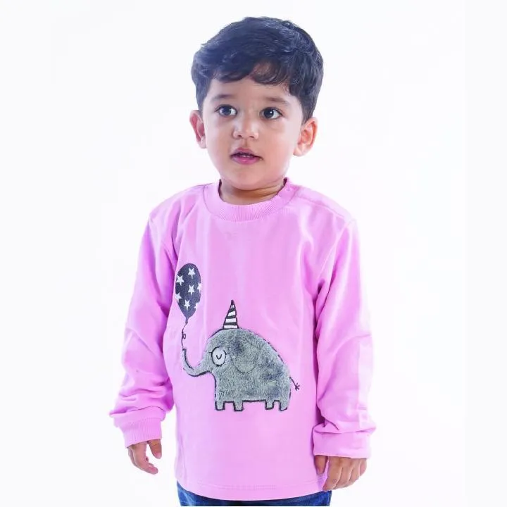 Sweatshirt Combo- Pom Pom and Elephant