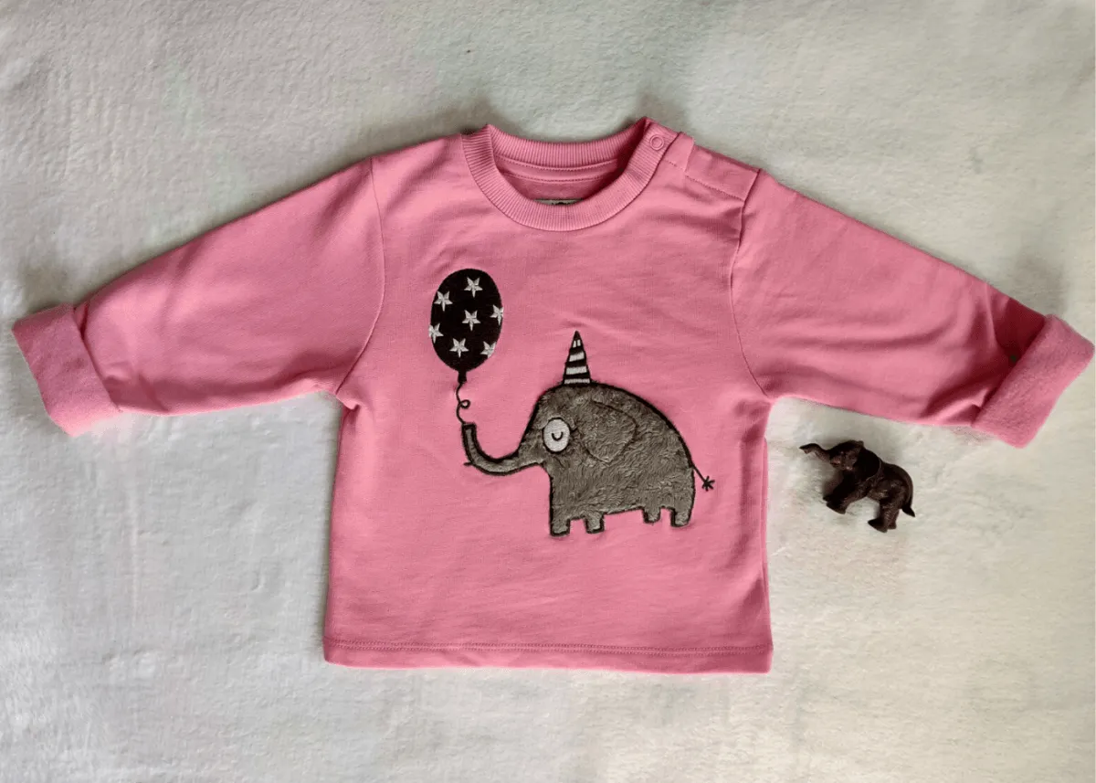 Sweatshirt Combo- Pom Pom and Elephant