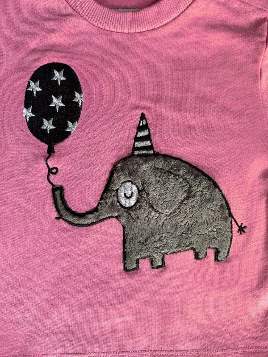 Sweatshirt Combo- Pom Pom and Elephant
