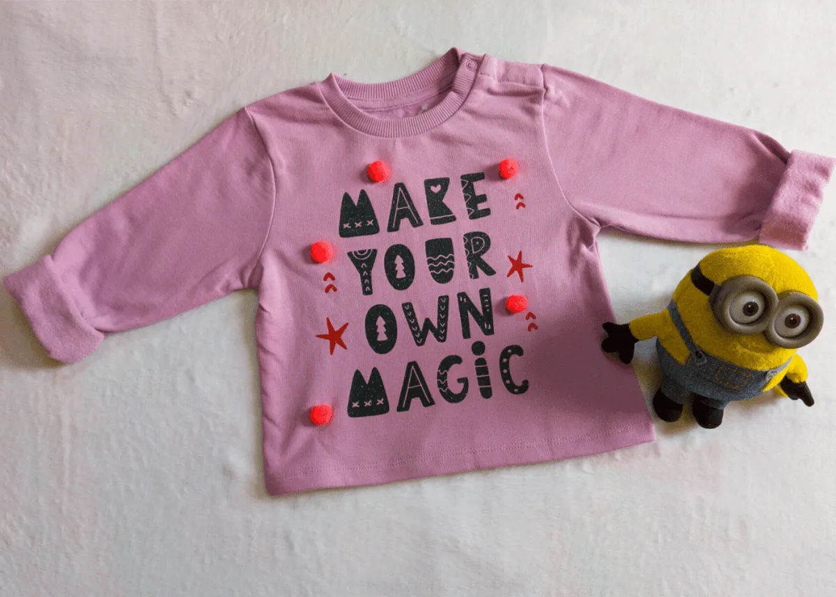Sweatshirt Combo- Pom Pom and Elephant