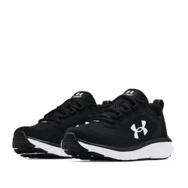 Under Armour UA Assert 9 Youths Black Lace Up Runner